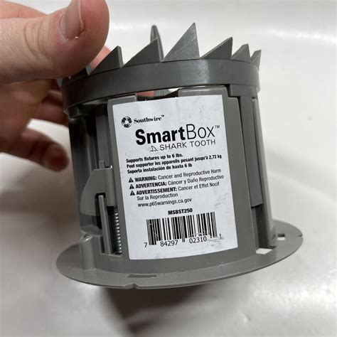 shark tooth electrical box|Southwire Smart box 1.